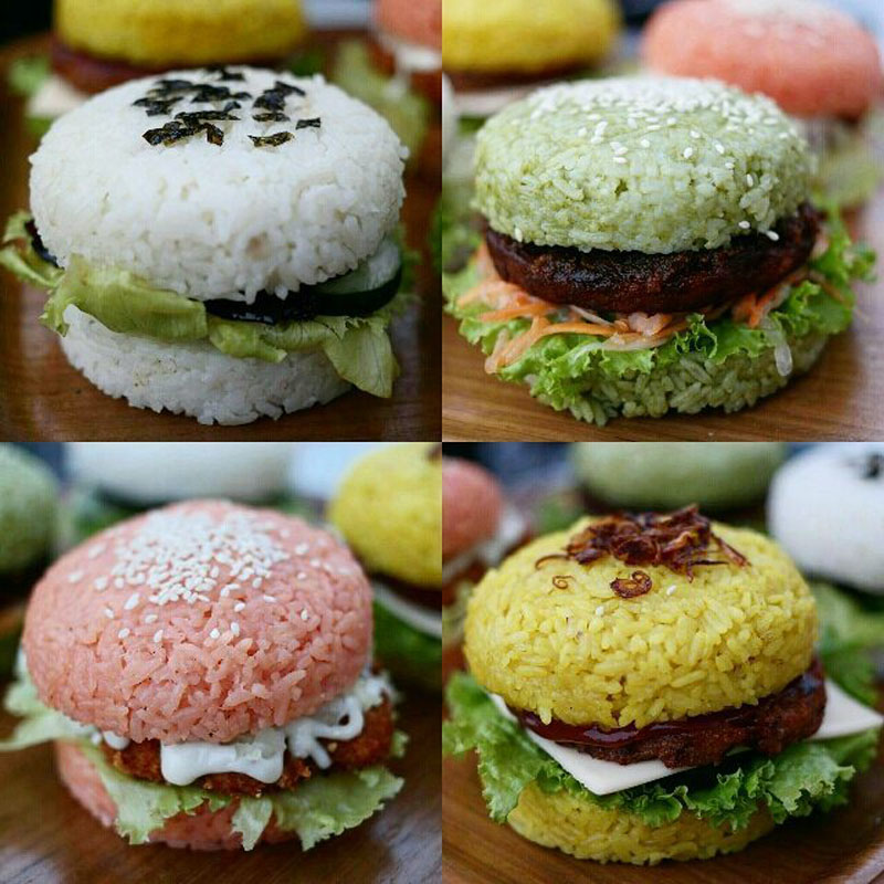 Burger Nasi